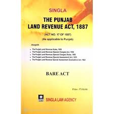 The Haryana Land Revenue Act, 1887 alongwith Punjab Land Revenue Rules